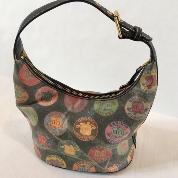 Dooney & Bourke Medallion Coated Canvas Hobo Bag - Picture 9 of 15